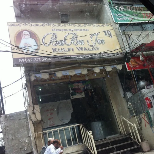 Falooda shops in Lahore