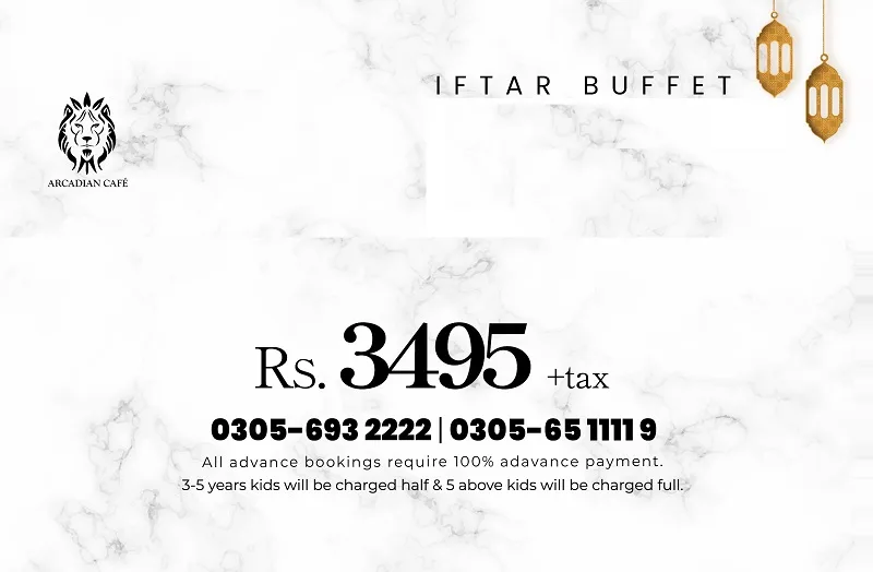 Best iftar and sehri buffet deals in LahoreAC