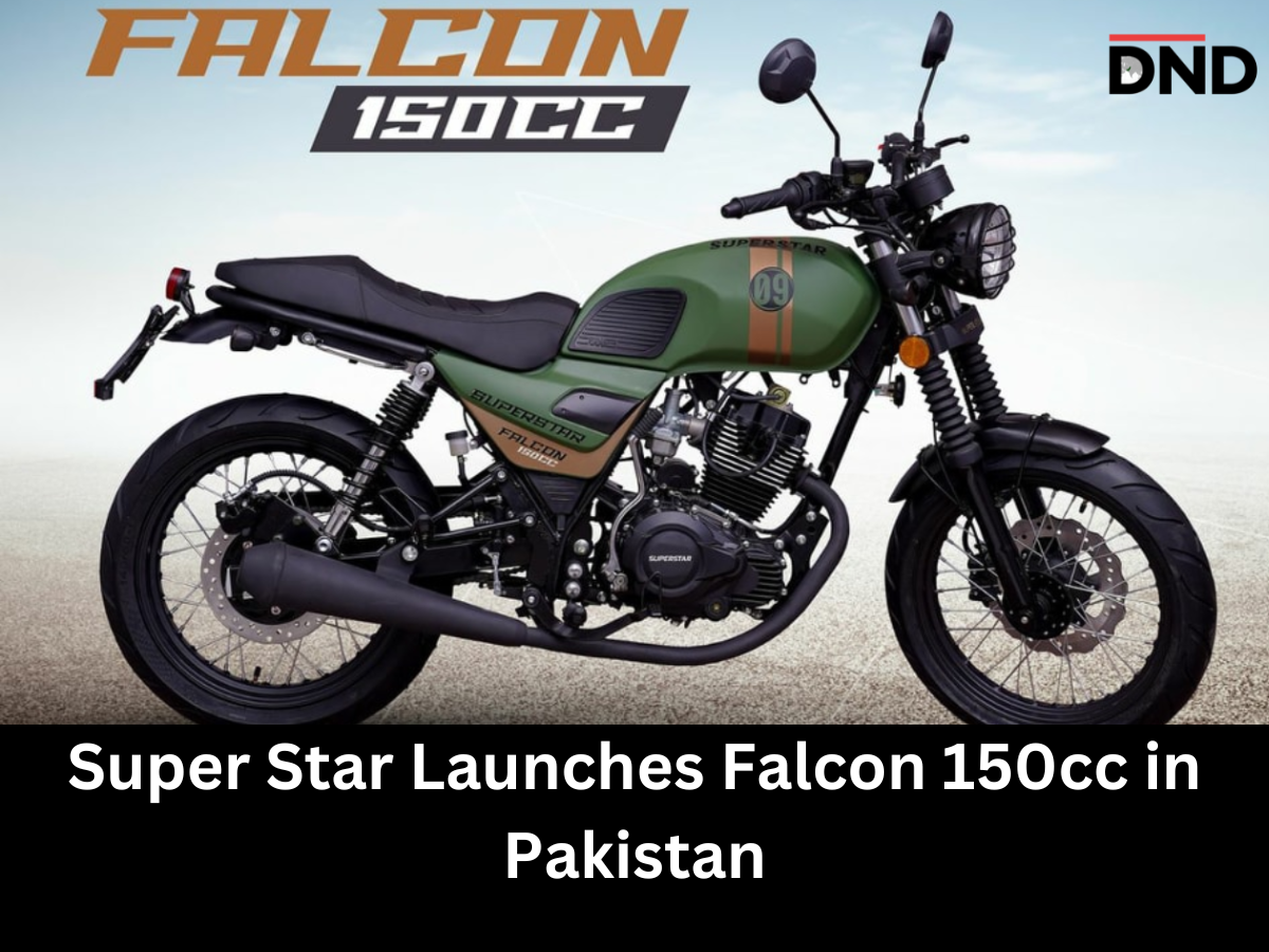 Super Star Launches Falcon 150cc in Pakistan