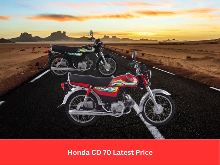 Latest Price of Honda CD 70 As of April 1, 2023