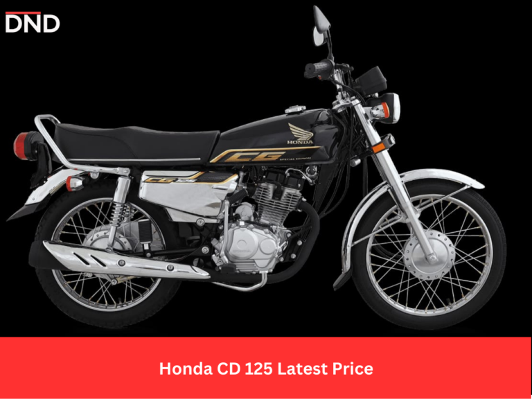 Honda CG 125 Latest Price for April 2023