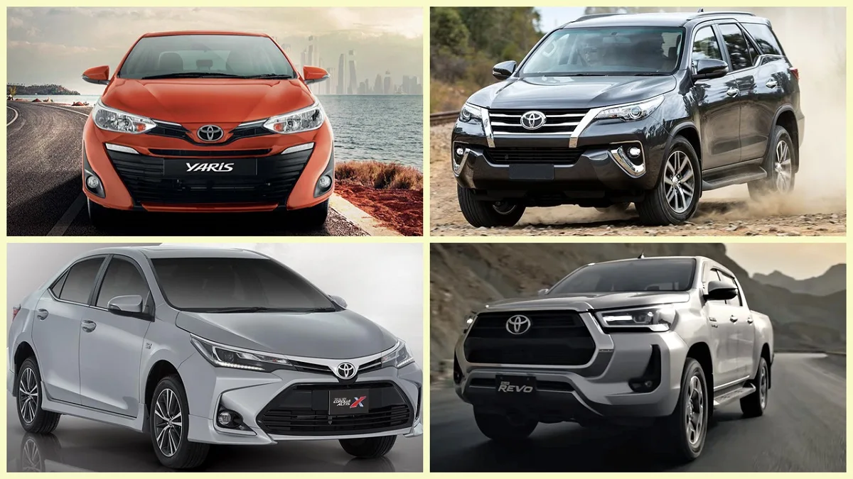 Latest Toyota Car Prices