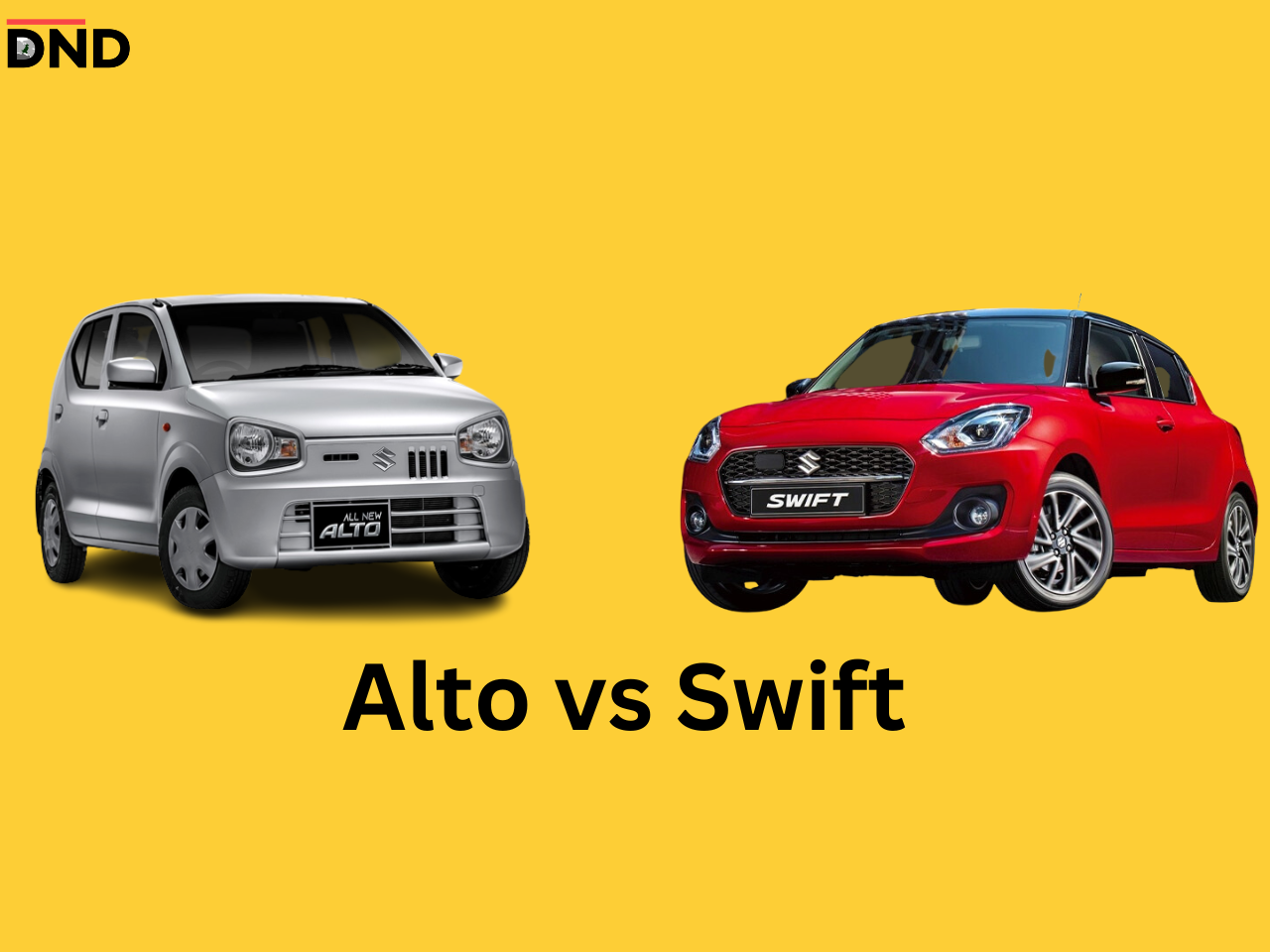 Suzuki Swift vs Suzuki Alto: Which 2023 variant best fits you?