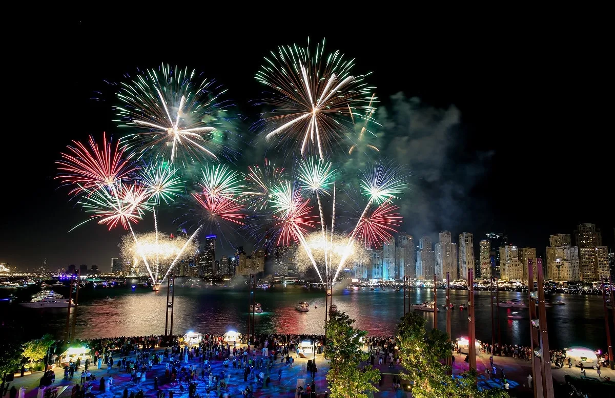 Eid Fireworks in Dubai