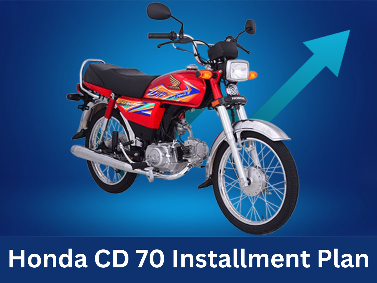 Honda CD 70 instalment plan 