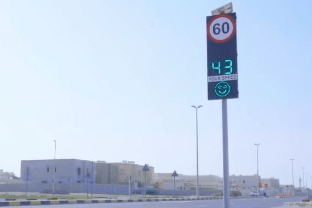 Smart Speed limit signs