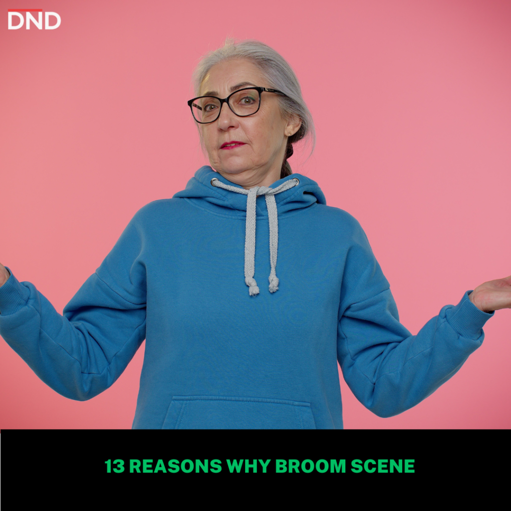 13 reasons why broom scene impact on audience