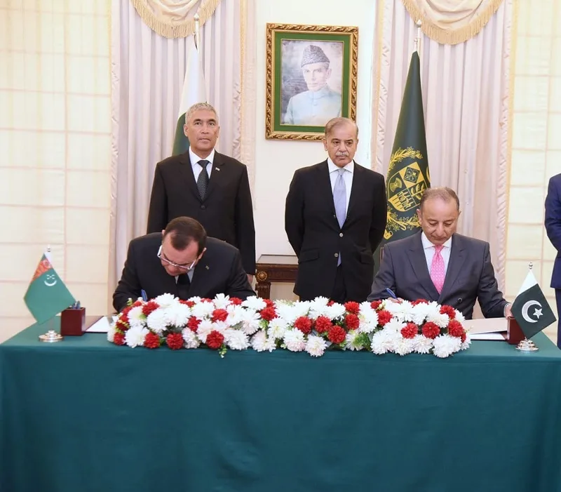 PM Shahbaz Sharif witnesses Signing Ceremony of TAPI’s Pipeline Joint Implementation Plan