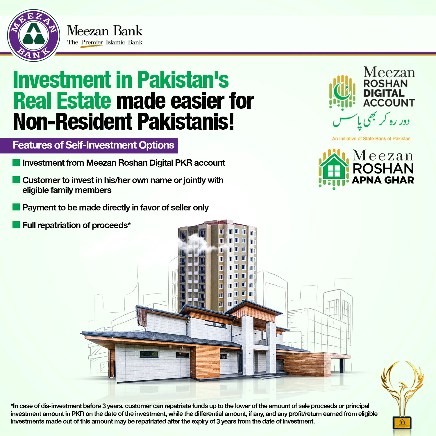 Meezan Roshan Apna Ghar: Investment in Pakistan’s Real Estate made easier for Non-Resident Pakistanis