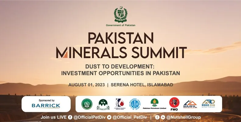 Pakistan Minerals Summit 2023 to be held in Islamabad on Tuesday