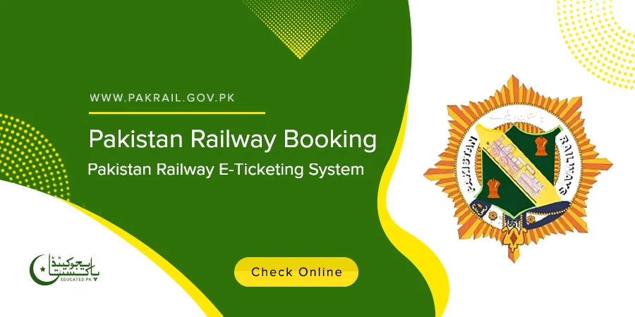 How to book train tickets online in Pakistan