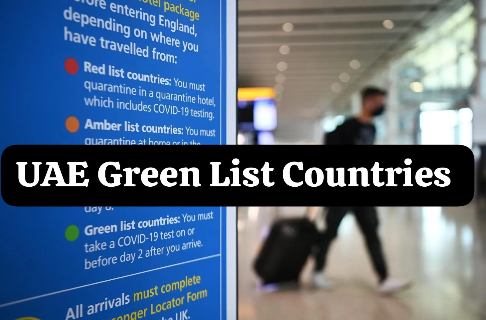 UAE Green List Countries