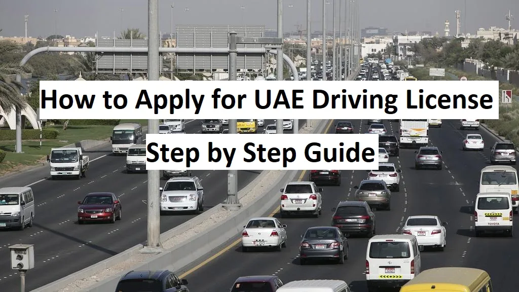 How to Apply for a driving license in UAE
