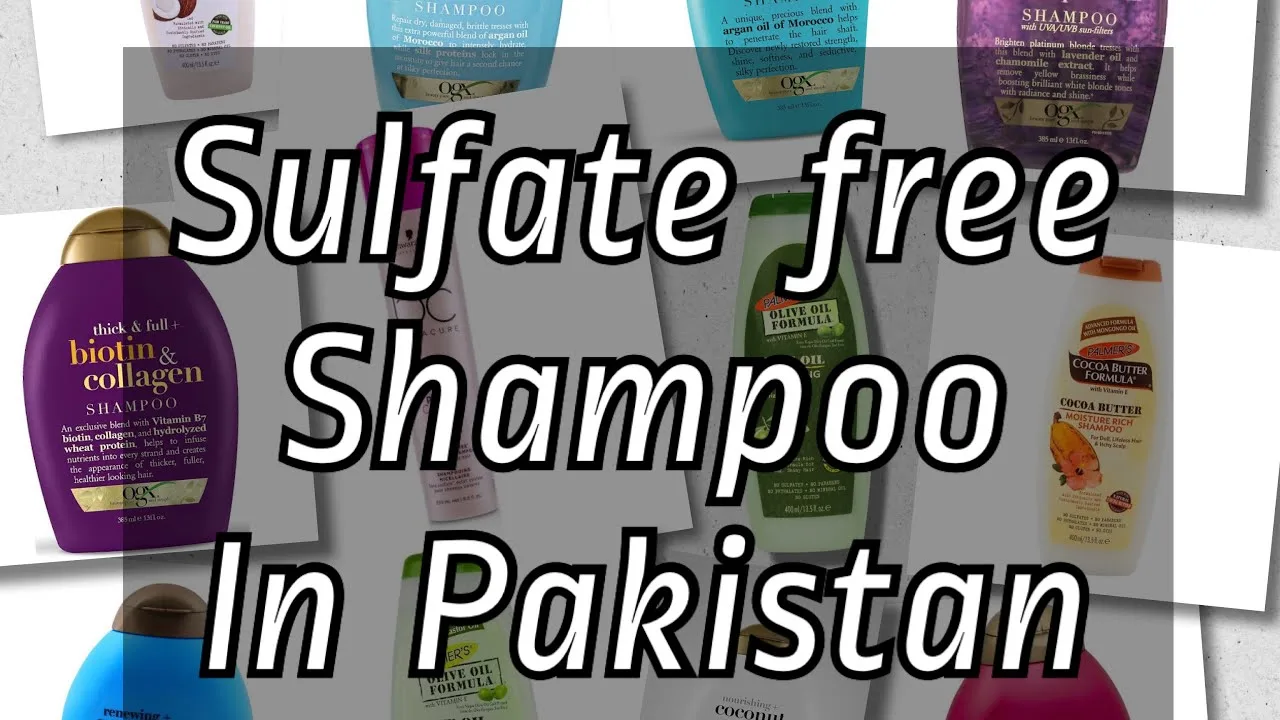 Sulphate free shampoo in Pakistan