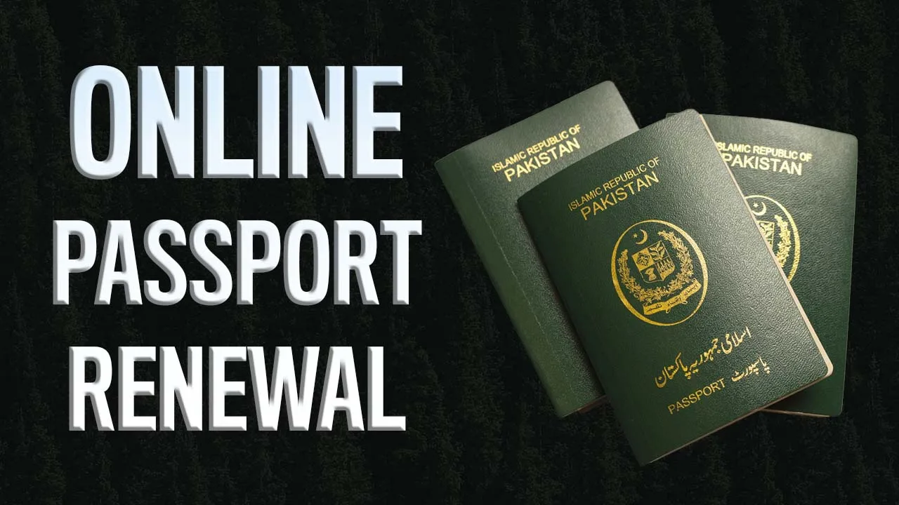 Online Passport renewal 