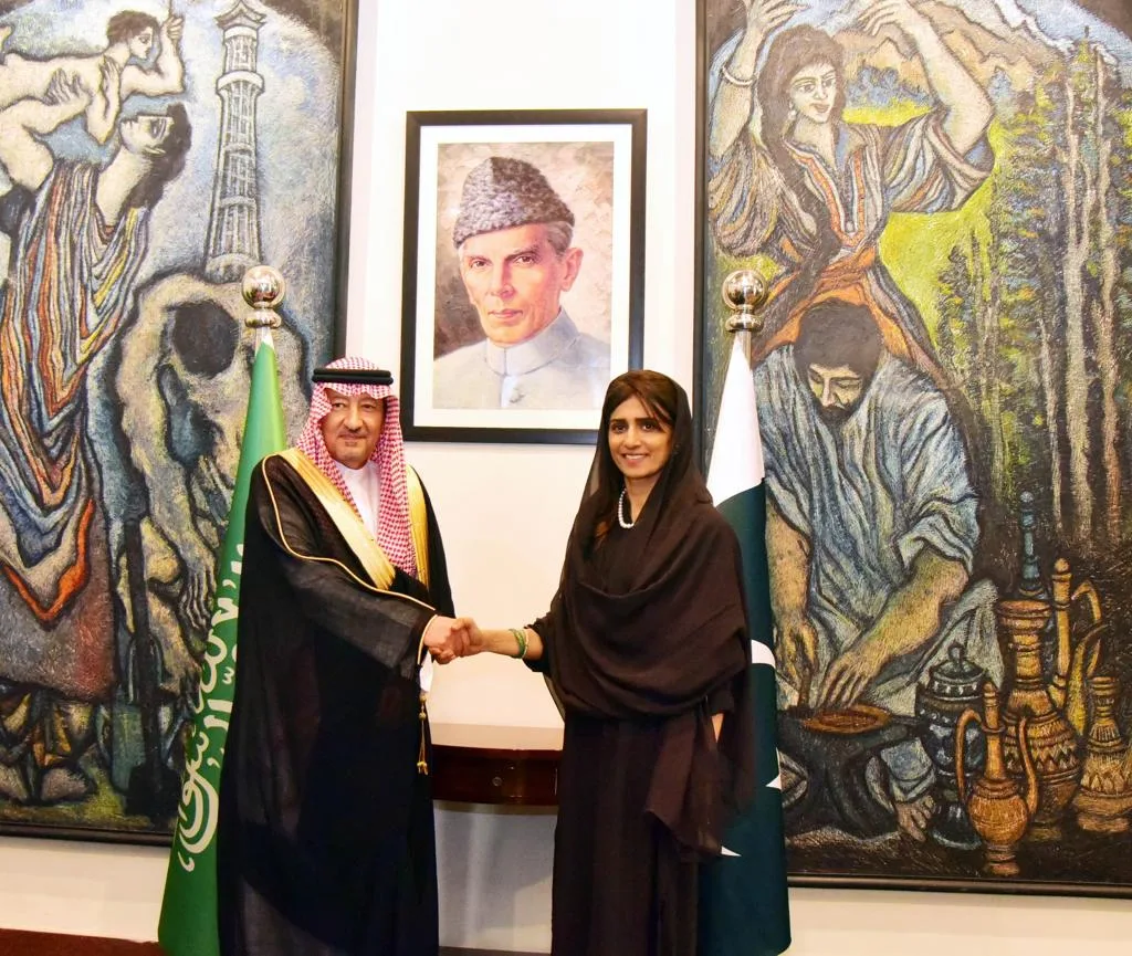 Saudi Vice Minister for Foreign Affairs meets Hina Rabbani Khar