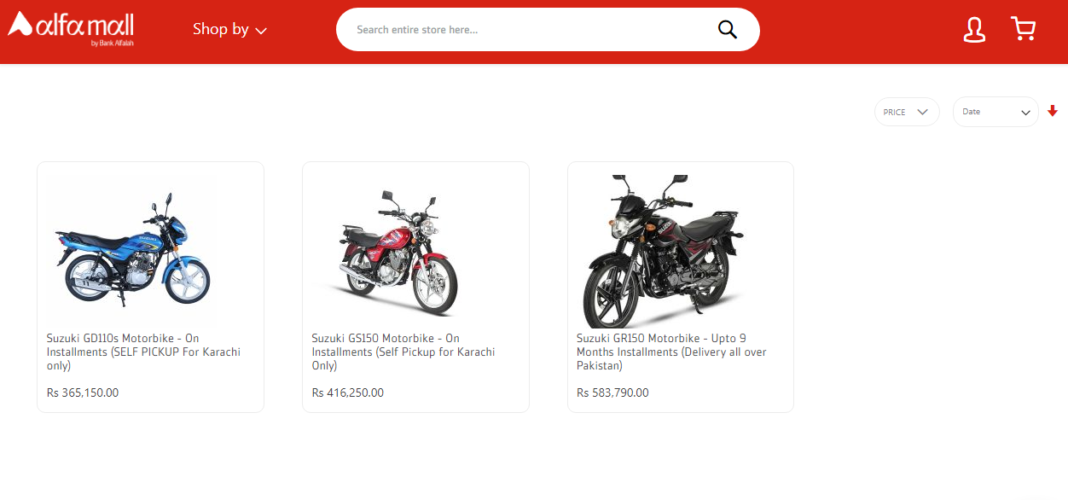 Suzuki Bikes Installment Plans With Zero Markup