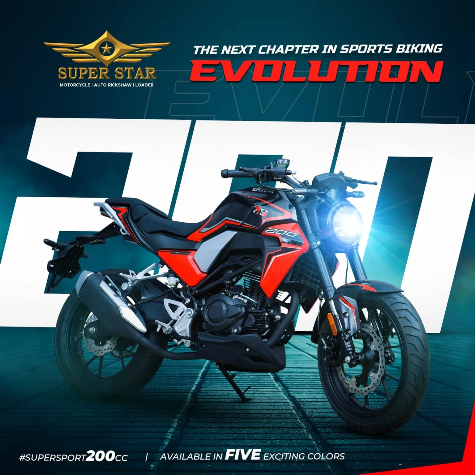 Super Sports 200 Bike Pakistan