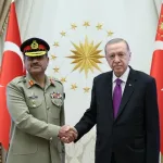 General Asim Munir and President of Republic of Türkiye Recep Tayyip Erdoğan