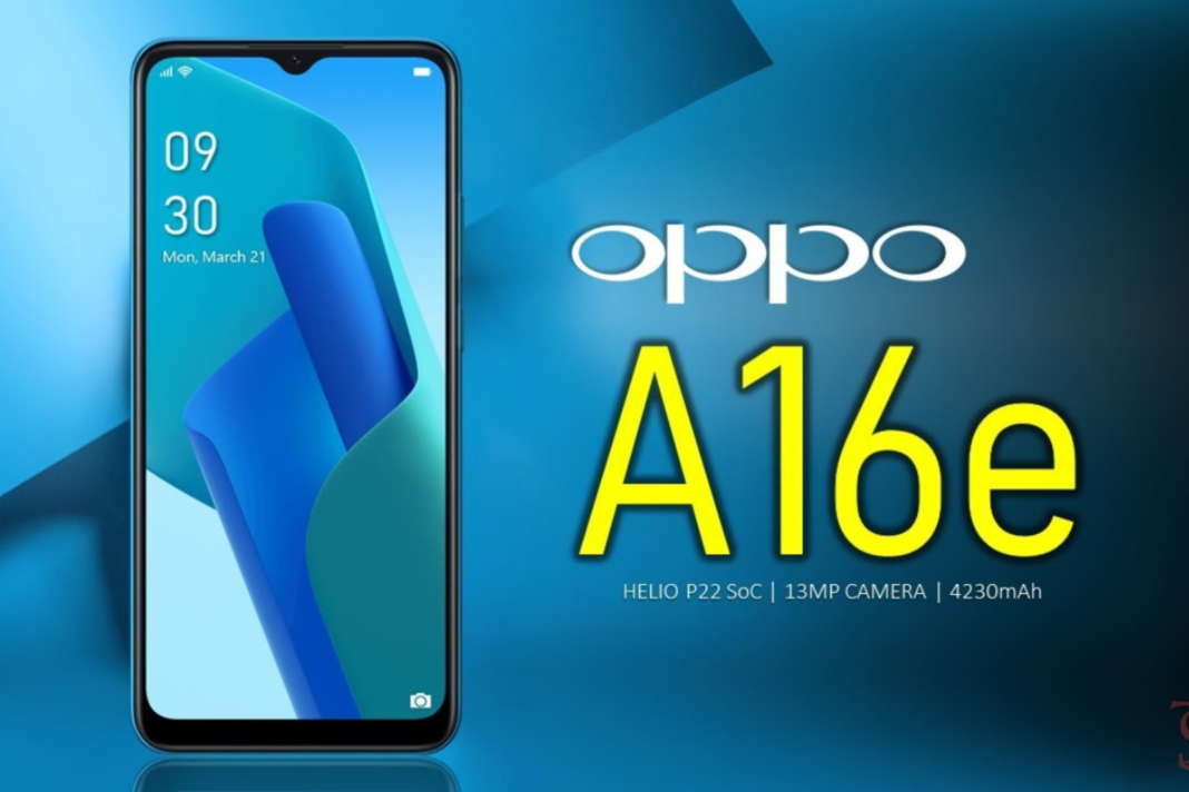 Oppo A16e Price in Pakistan - November 2023