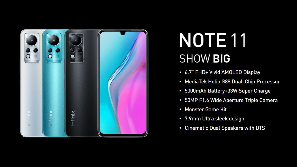 Infinix Note 11 Price in Pakistan