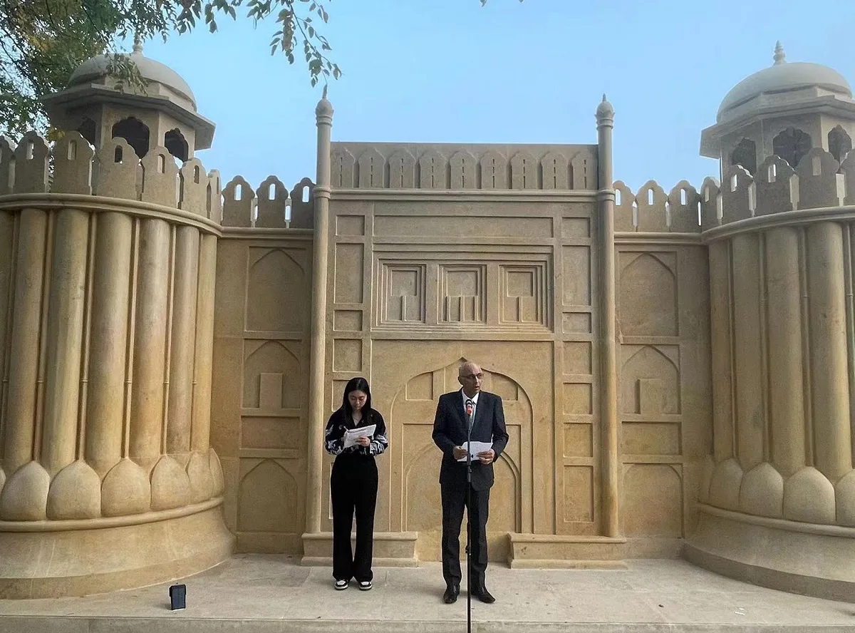 Newly constructed Replica of Alamgiri Gate inaugurated at World Park in Beijing