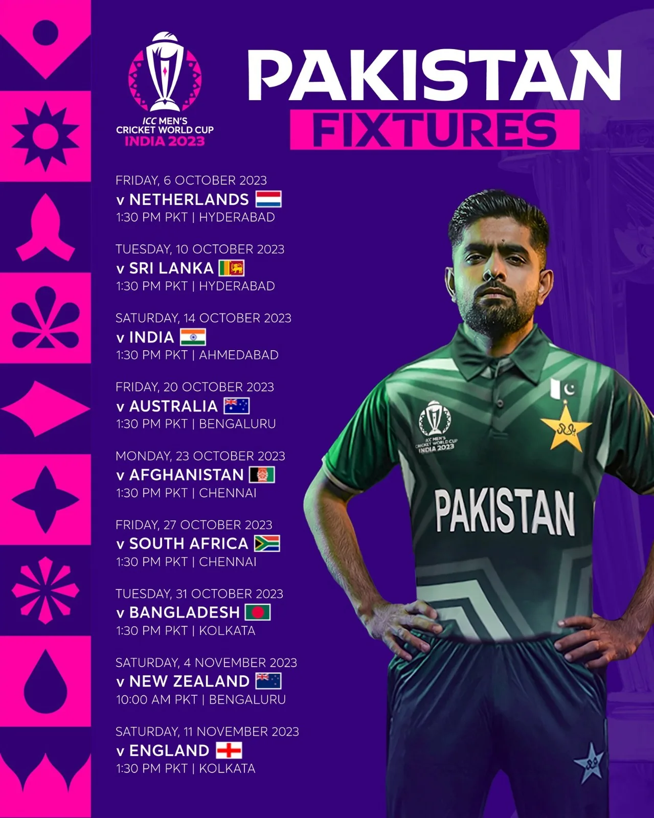 World Cup 2023: Pakistan vs Netherlands Live Cricket Streaming – PTV Sports