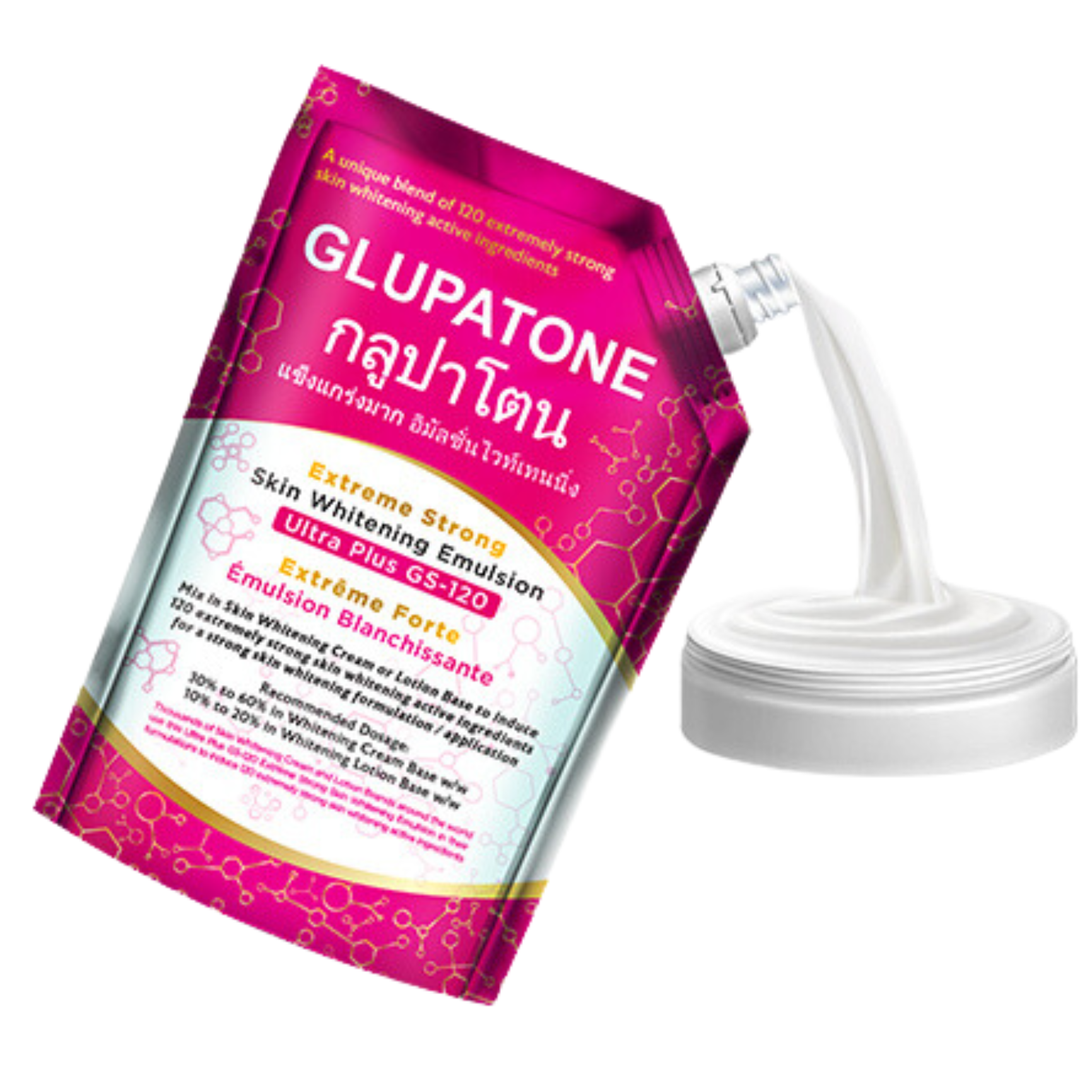 Glupatone skin whitening emulsion