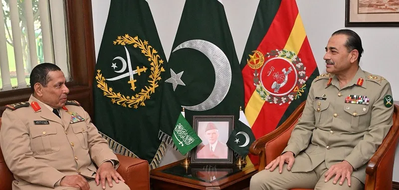 Commander Royal Saudi Land Forces meets COAS