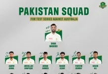 Pakistan’s Test squad announced for Australia series