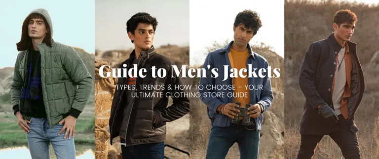 Types of jackets for men