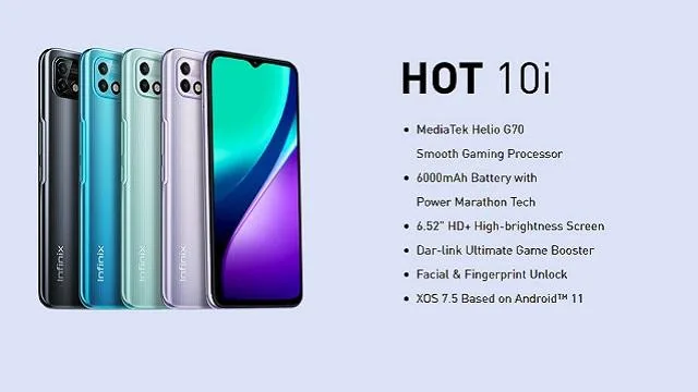 Infinix Hot 10i Price in Pakistan