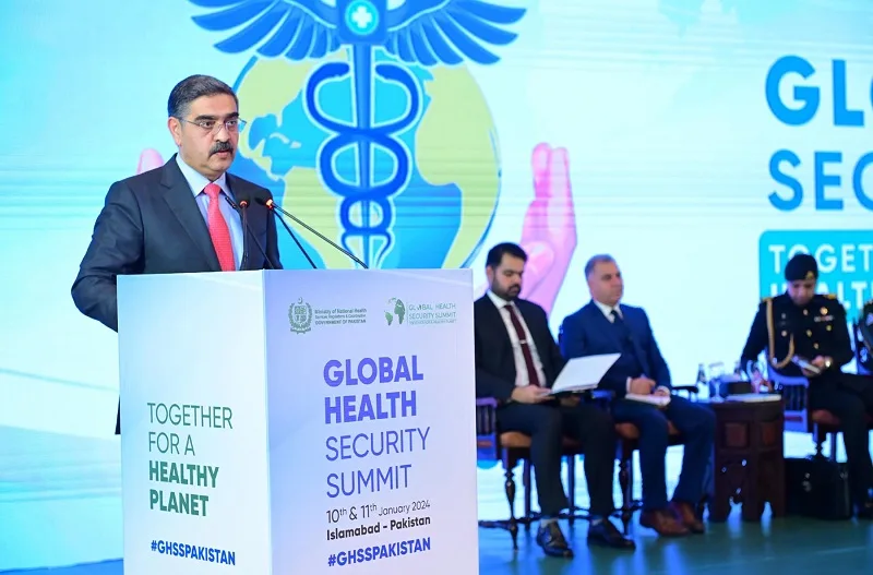 <blockquote class="twitter-tweet"><p lang="en" dir="ltr">Elevating Global Health: <a href="https://twitter.com/hashtag/Day2?src=hash&amp;ref_src=twsrc%5Etfw">#Day2</a> at the Global Health Security Summit in Islamabad, where health experts converge to fortify international collaboration for a safer and healthier world 🌏.<a href="https://twitter.com/hashtag/GHSSPakistan?src=hash&amp;ref_src=twsrc%5Etfw">#GHSSPakistan</a> <a href="https://twitter.com/hashtag/HealthForAll?src=hash&amp;ref_src=twsrc%5Etfw">#HealthForAll</a> <a href="https://t.co/wR6OLuMd6H">pic.twitter.com/wR6OLuMd6H</a></p>&mdash; Global Health Security Summit - Pakistan (@PakGHSS) <a href="https://twitter.com/PakGHSS/status/1745341367243702619?ref_src=twsrc%5Etfw">January 11, 2024</a></blockquote> <script async src="https://platform.twitter.com/widgets.js" charset="utf-8"></script>