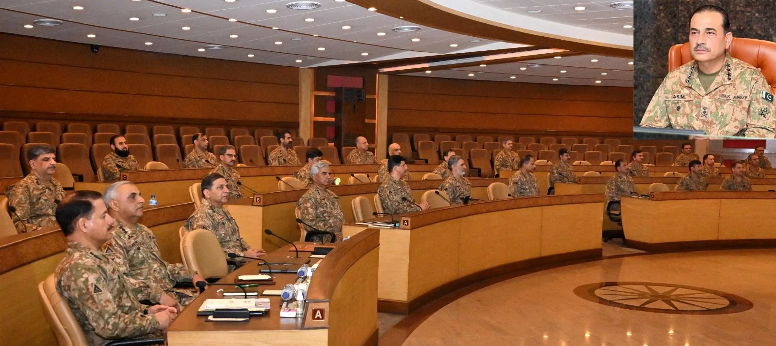 Corps Commanders’ Conference of Pakistan Army reiterated unequivocal support for Palestine and the people of Gaza