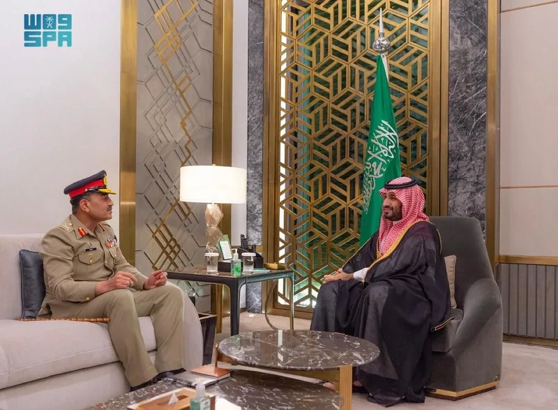 COAS General Asim Munir visits Saudi Arabia, meets top Saudi leadership