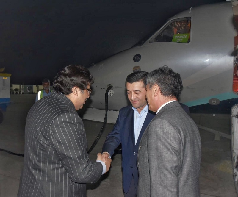 Uzbek FM Bakhtiyor Saidov arrives in Pakistan