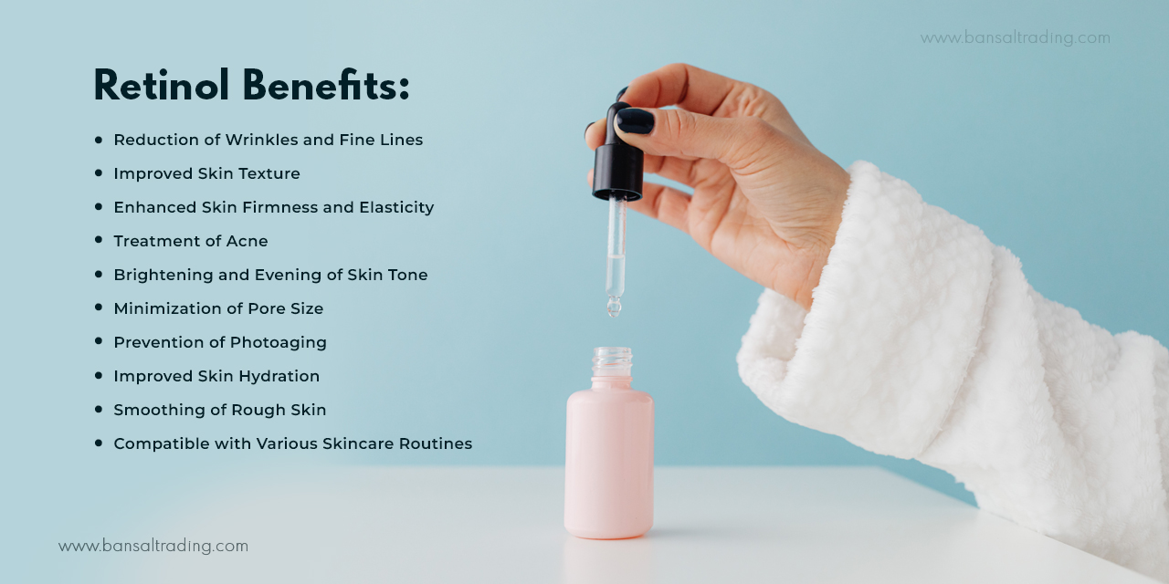 Retinol Benefits for Skin Whitening, Wrinkles, Acne, and Ageing