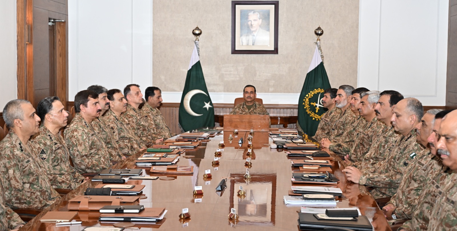 Corps Commanders’ Conference condemned digital terrorism targeting state institutions