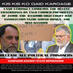 Lawyers under attack in Indian Occupied Kashmir