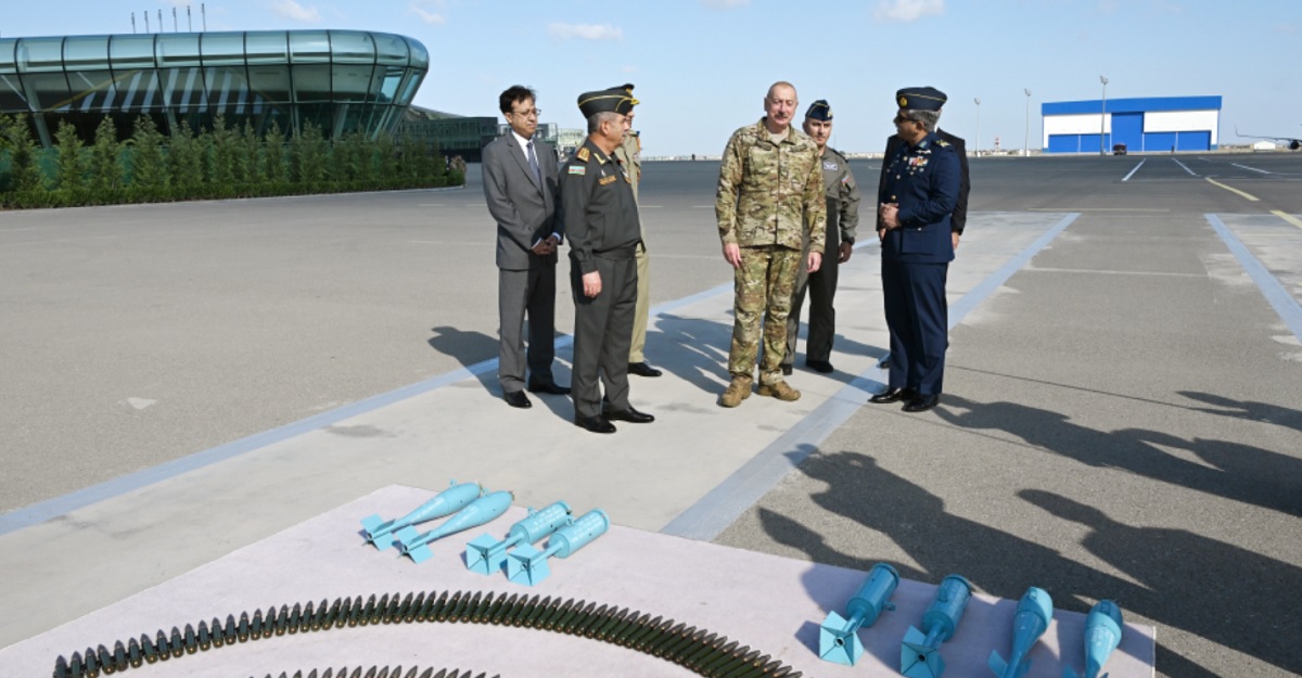 JF-17C multirole aircrafts presented to Azerbaian’s President Ilham Aliyev