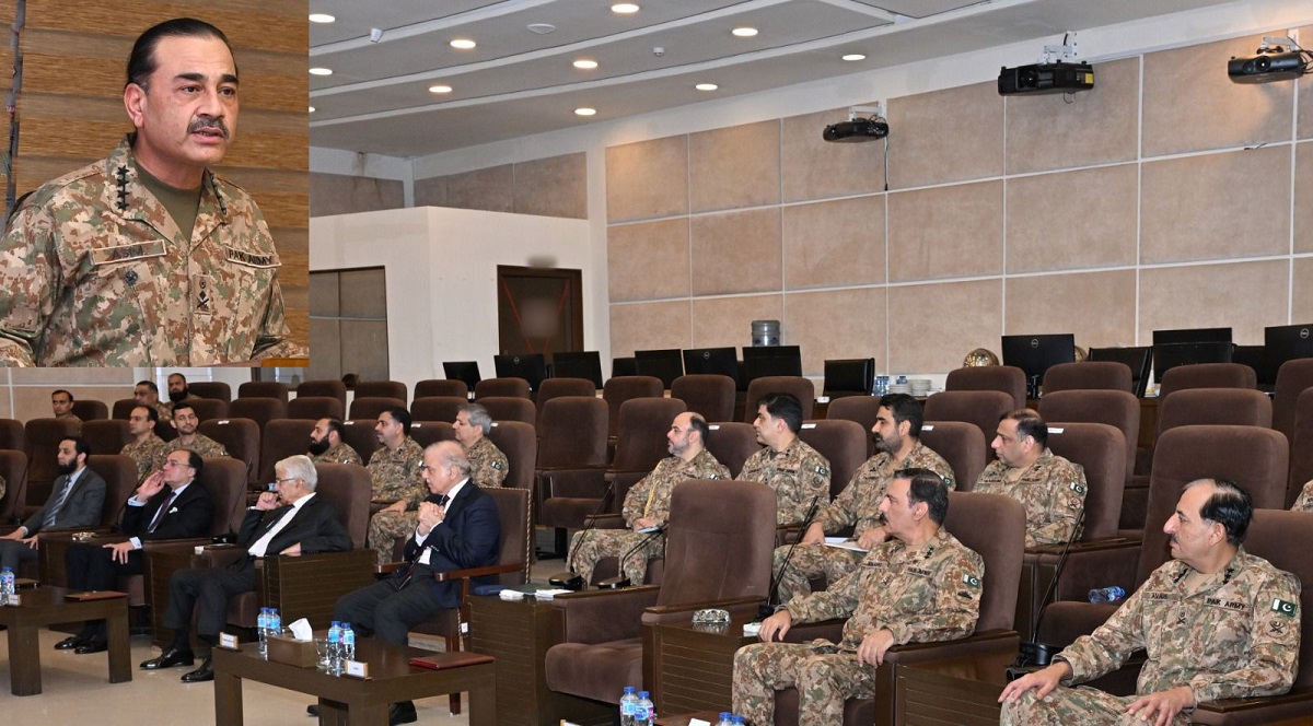 PM Shahbaz Sharif attends Concluding Session of Army War Game at Rawalpindi