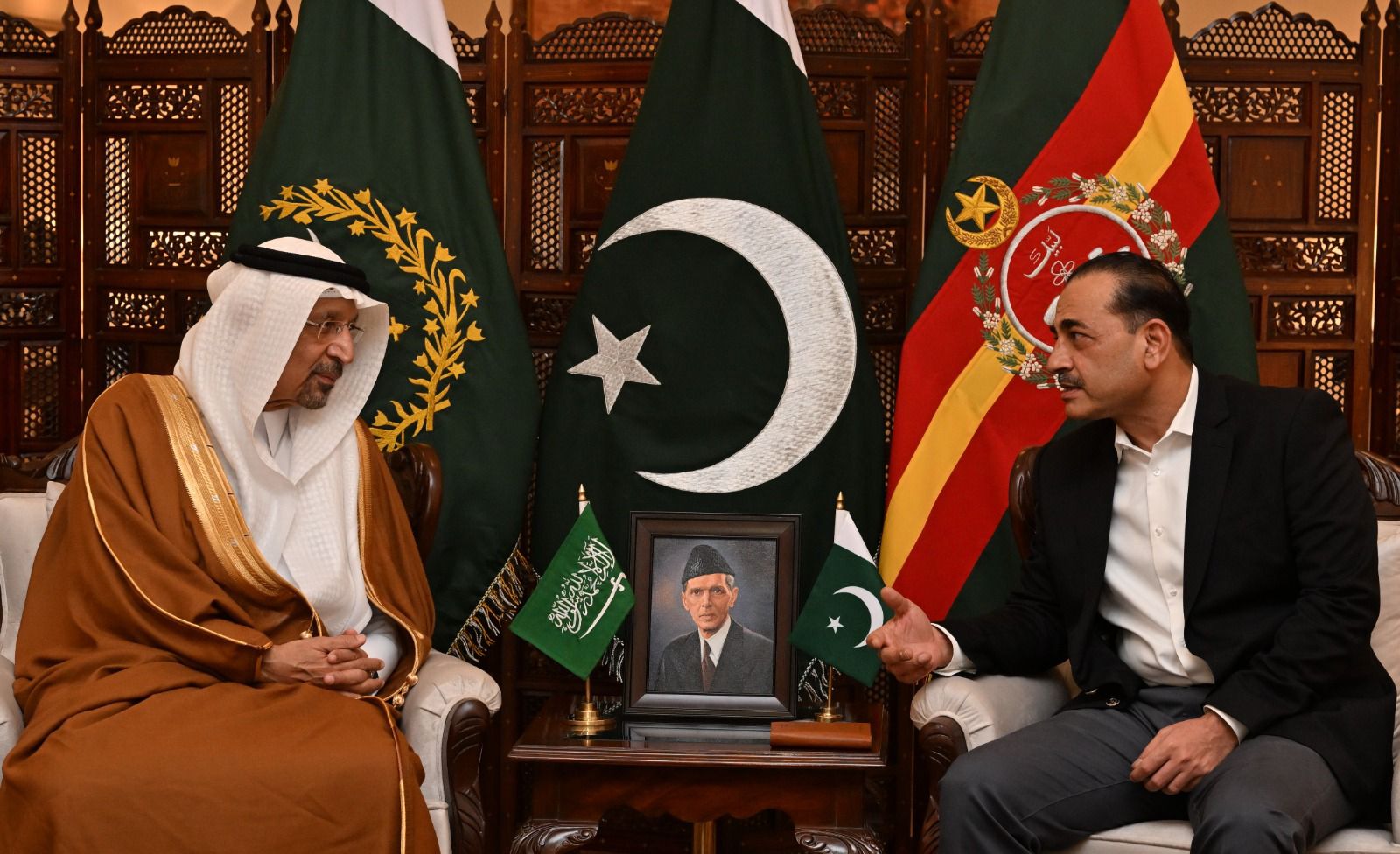 Khalid Bin Abdulaziz Al Falih met COAS Gen Asim Munir