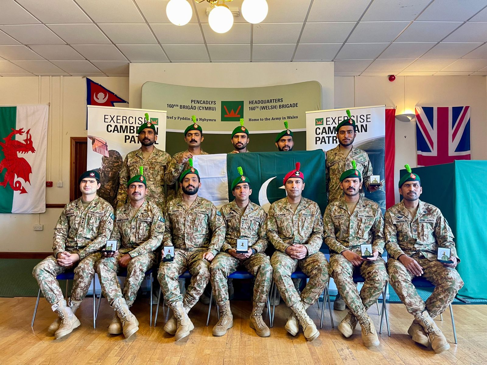 Pakistan Army got another Gold Medal, this time from Exercise Cambrian Patrol - 2024 UK