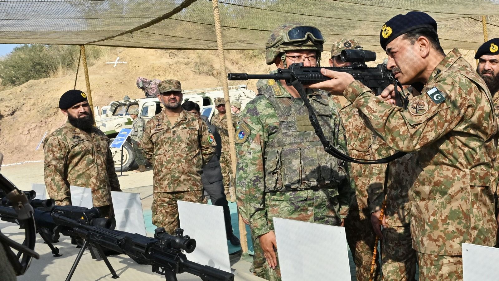 COAS Gen. Asim Munir visited NCTC Pabbi