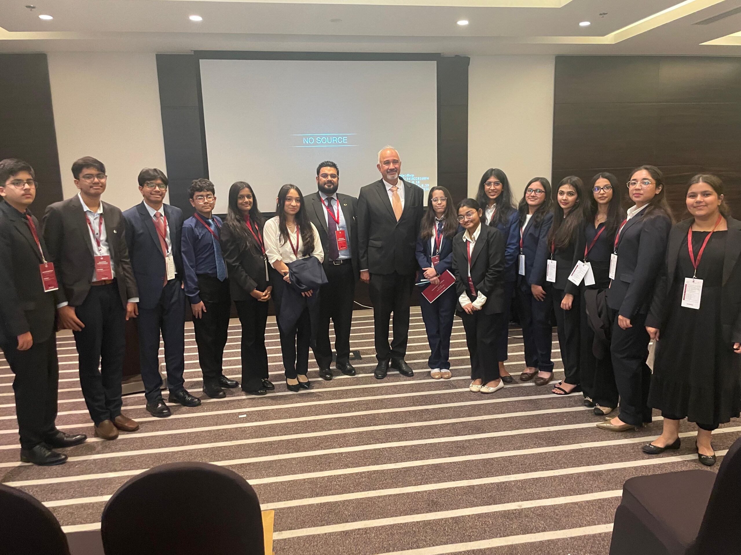 Pakistani students participate in Harvard Model United Nations Dubai 2025