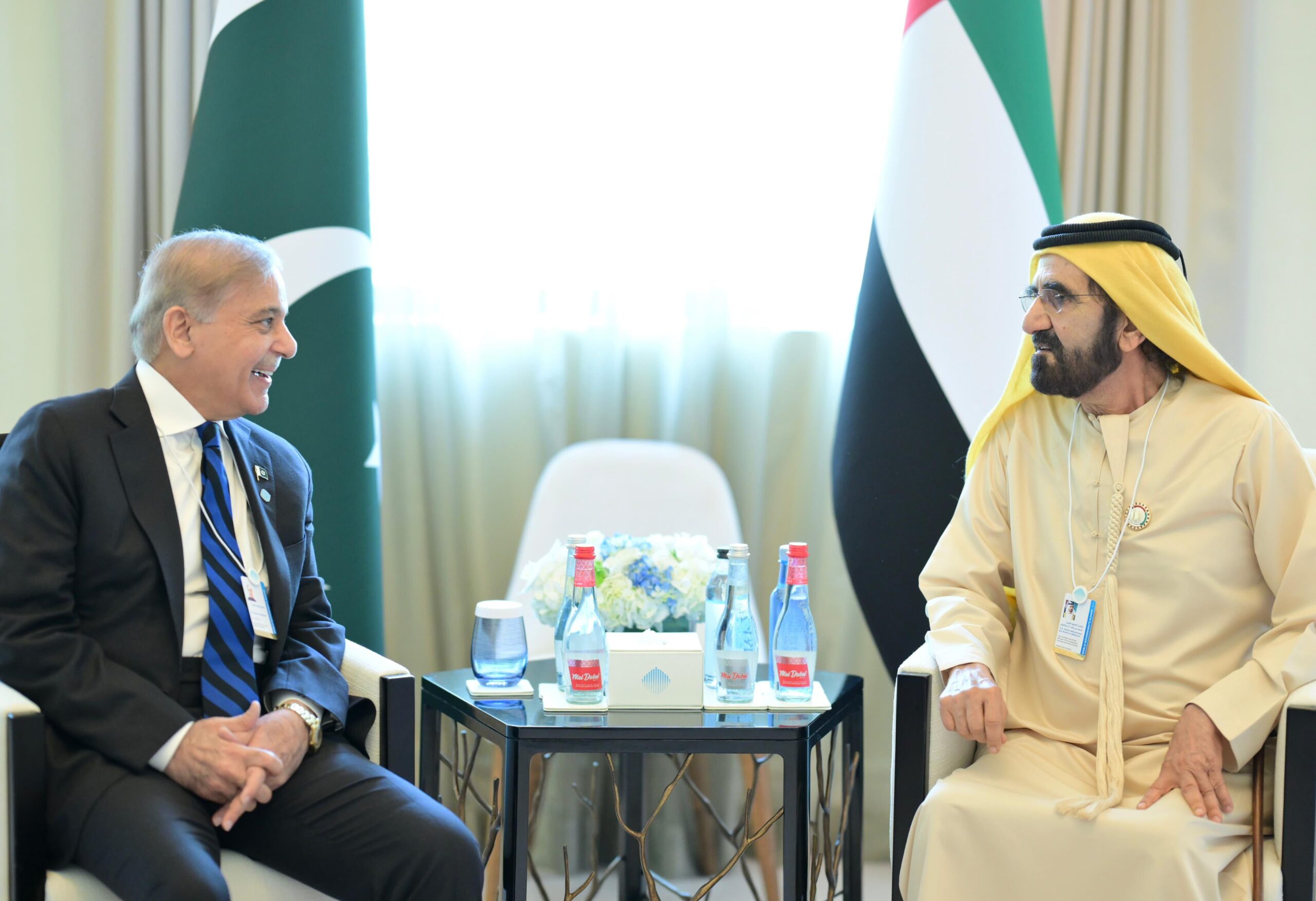 PM Shebaz Sharif met Sheikh Mohammed bin Rashid Al Maktoum