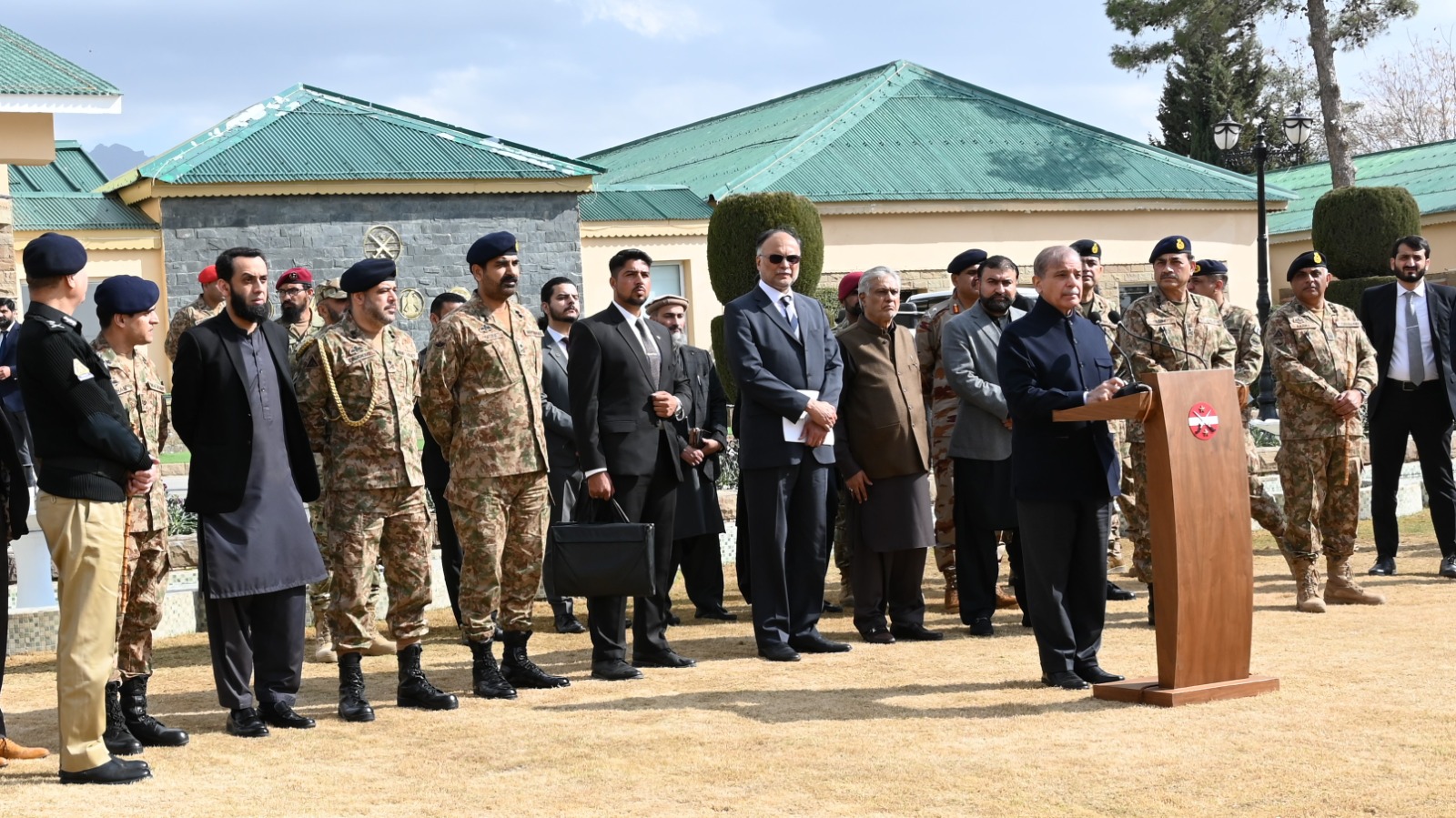 Civil and Military leadership attended the security conference at the Chief Minister’s Secretariat at Quetta