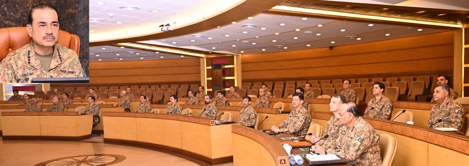 Corps Commanders’ Conference today