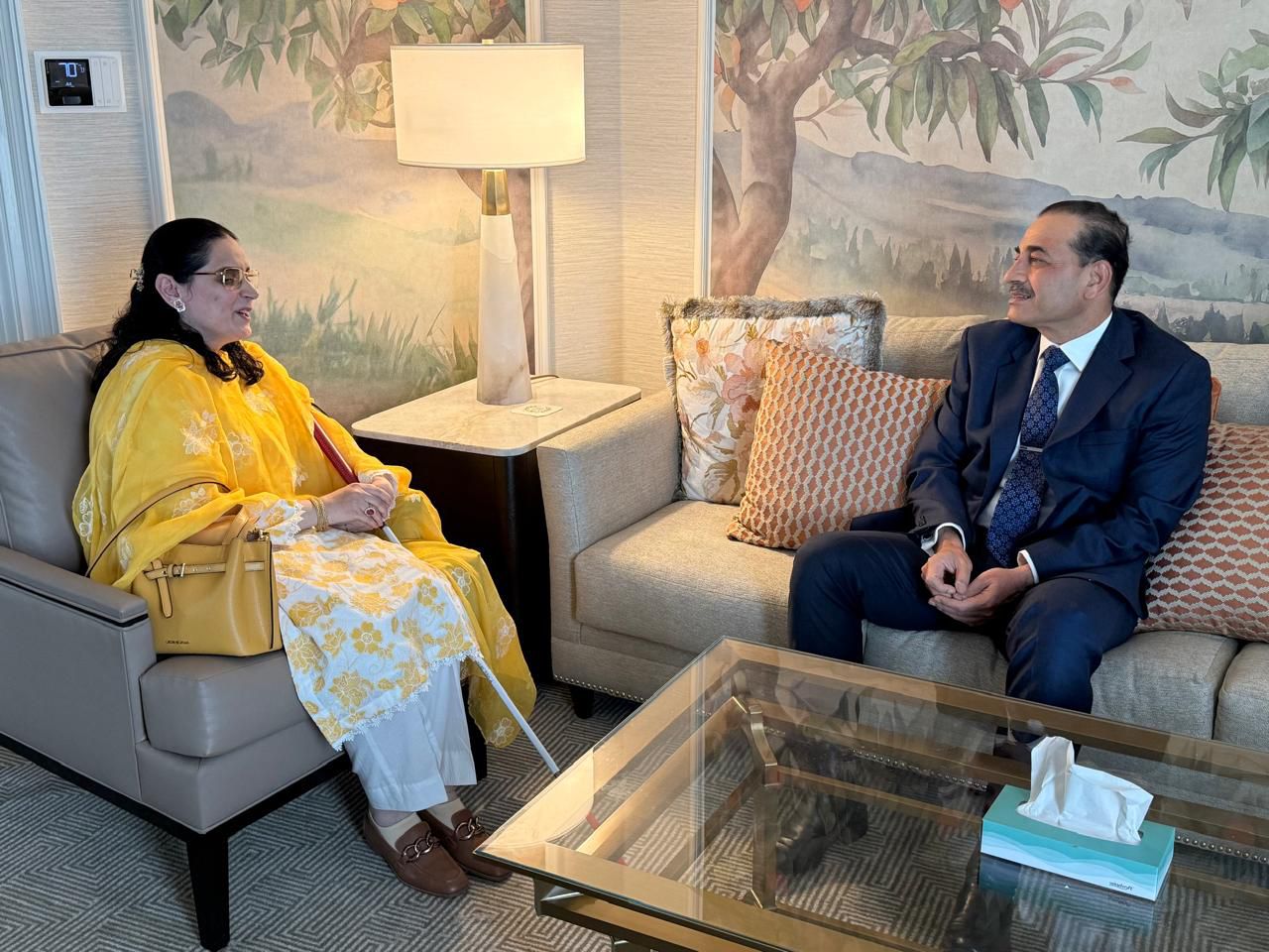 Leadership raises the Nation: Field Marshal Syed Asim Munir met visually impaired Saima Saleem, who is part of Pakistan's Diplomatic Corps in the United Nations