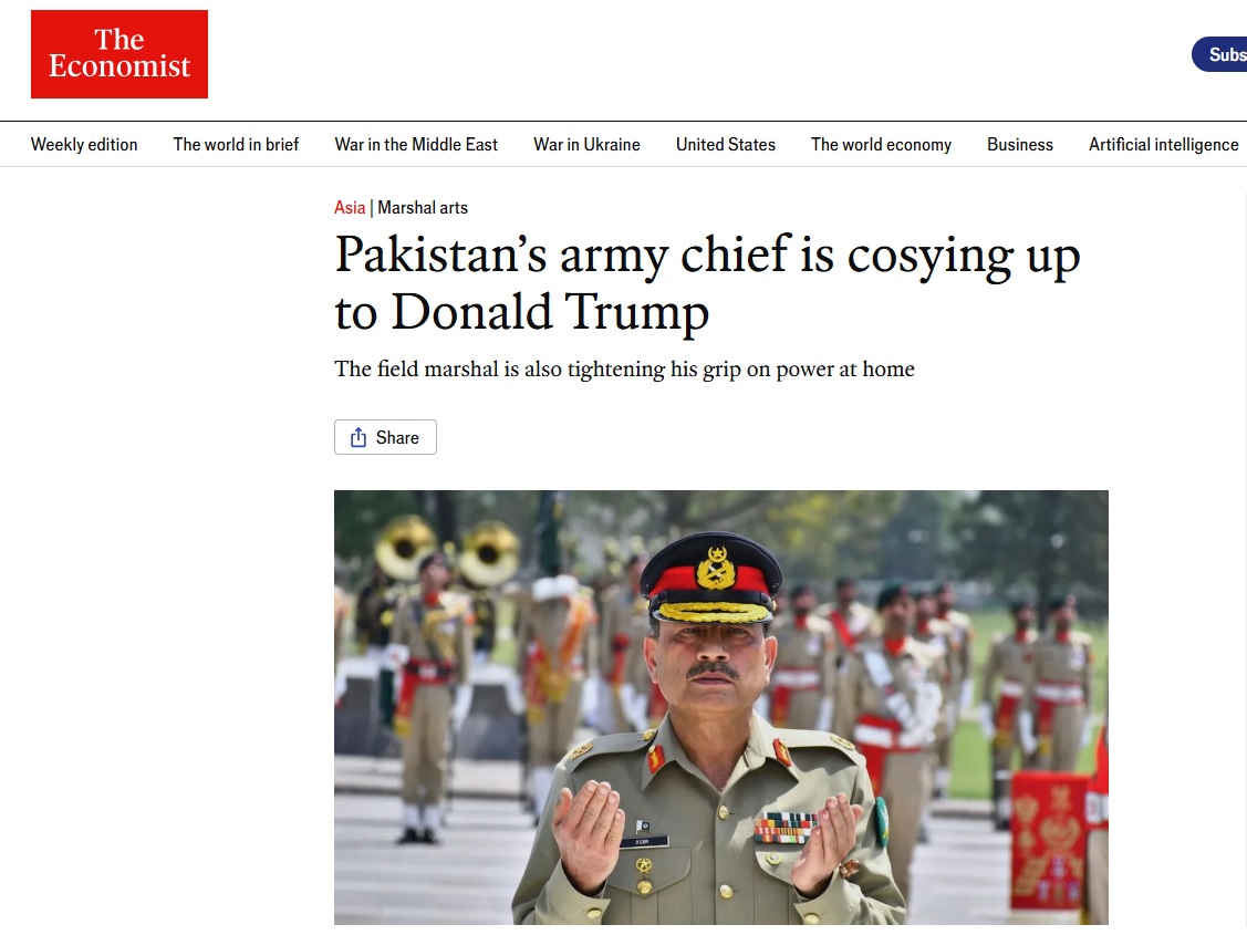 India’s dismay: America and Pakistan are rebuilding ties with a focus on trade, counter-terrorism, reports The Economist